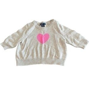 Baby Gap Heart Knit Sweater 0-3 months​​